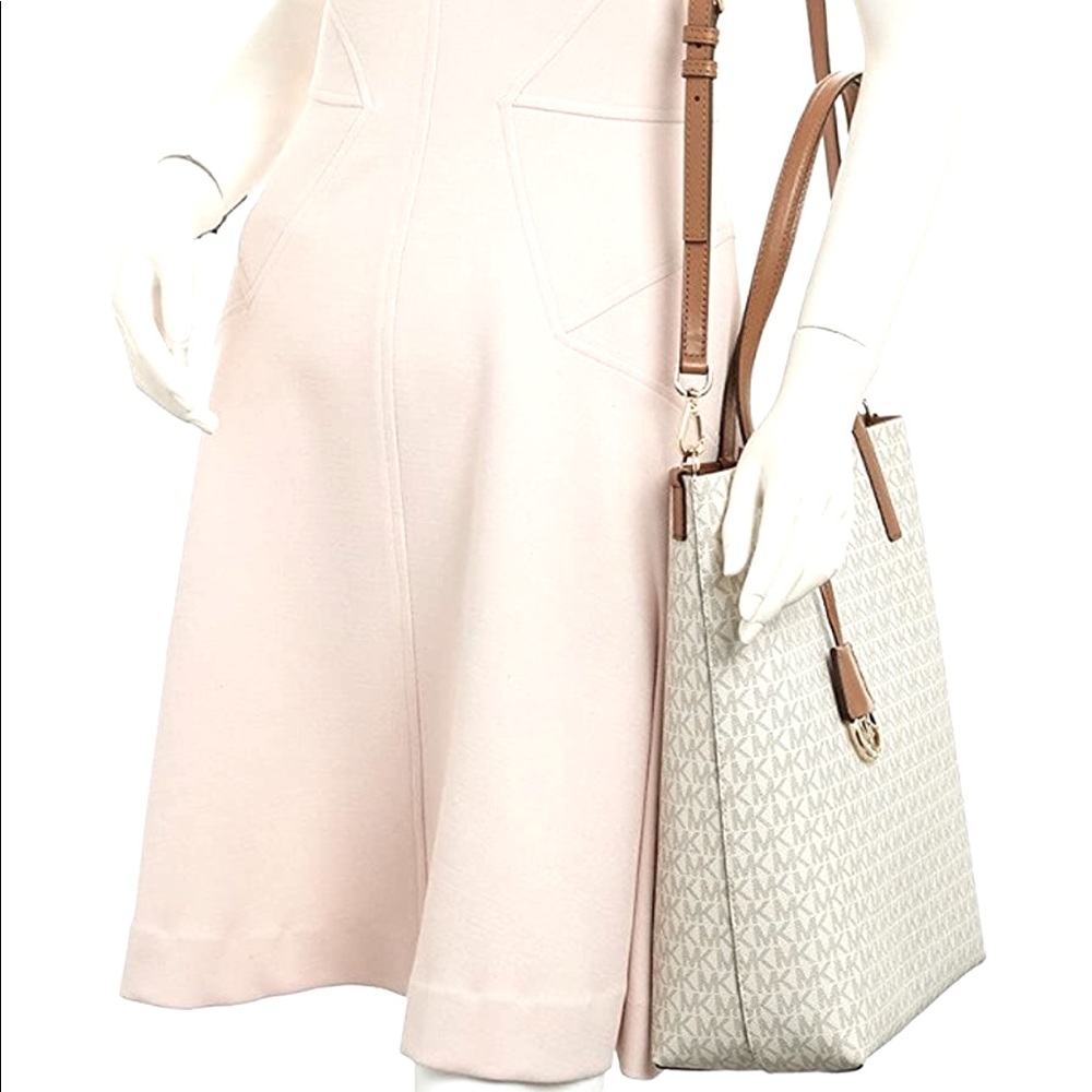 Michael Kors Hayley Monogram North South Tote